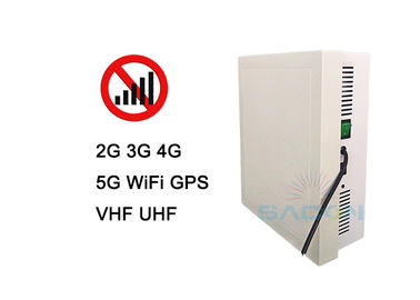 10 canaux 5G bloquant les brouilleurs de téléphonie mobile construits dans des antennes jusqu'à 50 m de portée