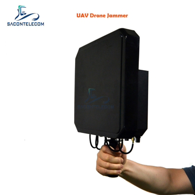 2.4G 5.8G Signal réseau Drone Dispositif de brouillage UAV Drones Fréquence 40w Portable