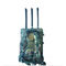 6 bandes Isolateur de signal de téléphone mobile 50 ~ 200m Portée de brouillage, 2 heures de temps de travail