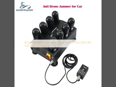 8 canaux 400w anti-drone signal brouilleur 1.5G 2.4G 5.8G 5.2G FPV Drone brouilleur pour voiture
