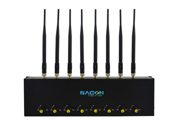 8 Antennes 20W Brouilleur de signal réglable pour téléphone portable 3G 4G WiFi GPS