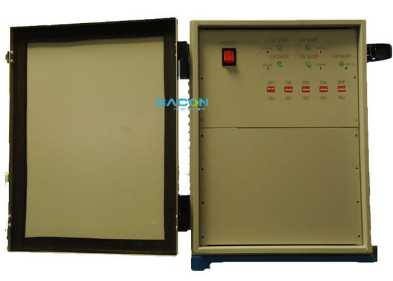 400W Brouilleur de téléphone portable étanche 4 bandes Brouilleur de signal pour prison et usage extérieur