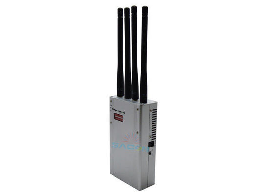 6.5W High Power GPS Jammer avec 4 antennes et DC12V pour banques et églises
