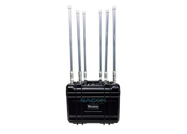 Max 90w High Power Backpack Jammer 6 canaux pour les forces militaires / équipes SWAT