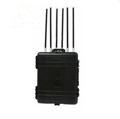 600 W de puissance élevée Portable Manpack Jammer bagages avec un bon système de refroidissement et la fréquence personnalisable