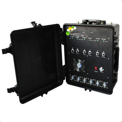 300W haute puissance 6 bandes Portable véhicule monté brouilleur de signal RF Blocker pour la sécurité