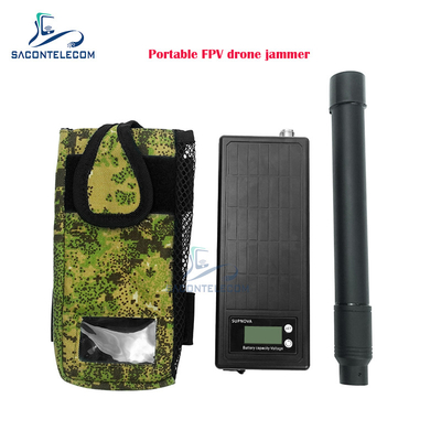 Détecteur de signaux de drones FPV portable à bande unique à portée de 1,5 km Détecteur de signaux de drones portable