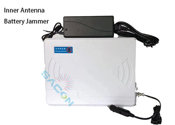 8 canaux 20W de puissance de sortie brouilleur de signal mobile avec antennes intégrées pour le blocage 2G 3G 4G 5G WiFi GPS