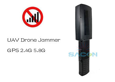 Affichage à LED 2.4G 5.8G GPS 20w Signal Jamming Drones 4kg Poids 500m portée