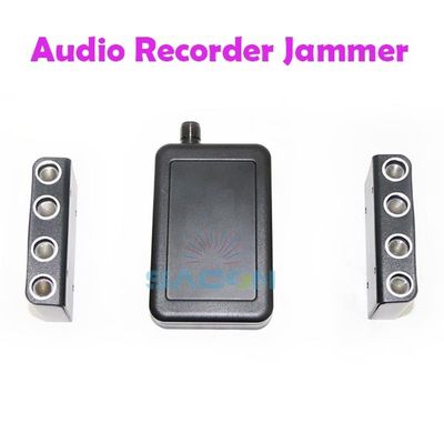 8 sondes Interférence acoustique Enregistreur de voix Brouilleur avec 2m Distance de blindage Enregistreur audio Bloqueur de signal