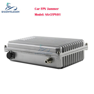 Détecteur de signal de drone FPV monté sur véhicule de 50 W avec fréquence personnalisable pour la défense des drones
