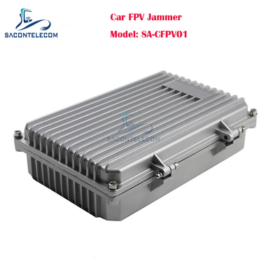 1 bande 50w FPV monté sur un véhicule, brouilleur de signal anti-drone