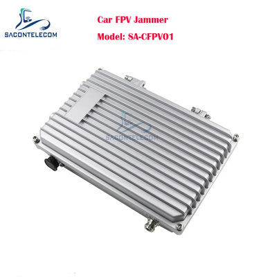 Détecteur de signal de drone FPV monté sur véhicule de 50 W avec fréquence personnalisable pour la défense des drones