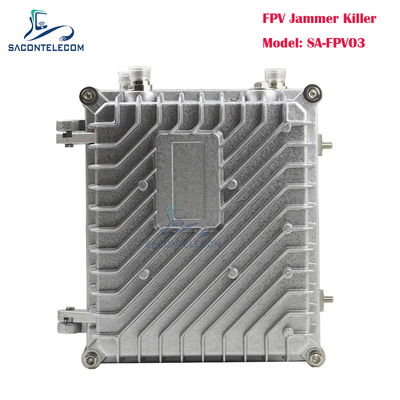 Système de brouillage de signal de drone anti-UAV 3 bandes 150W avec rayon de 500m pour FPV et défense anti-drone