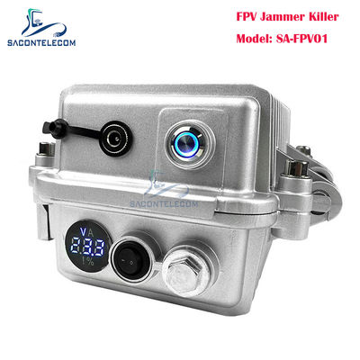 Jammer portable haute puissance 50W pour drones avec blocage de signal FPV 2.4G