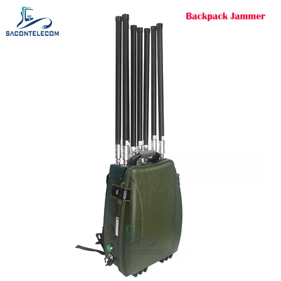 6 canaux 300W puissant sac à dos Drone signal brouilleur 433 900mhz GPS 2.4G 5.8G