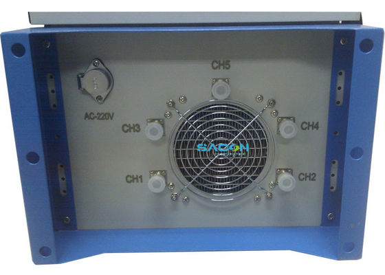 Interrupteur de signaux de drone étanche à l' eau 5 bandes pour avion / prison, 215w de puissance