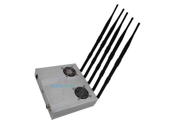 5 antennes 12 watts pour les téléphones cellulaires GPS avec puissance réglable pour les zones sécurisées