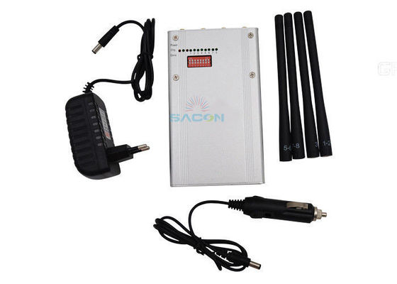 Bloqueur de brouilleur de signal GPS portable 8 bandes 6,5 W, portée 30 m, pour la vie privée