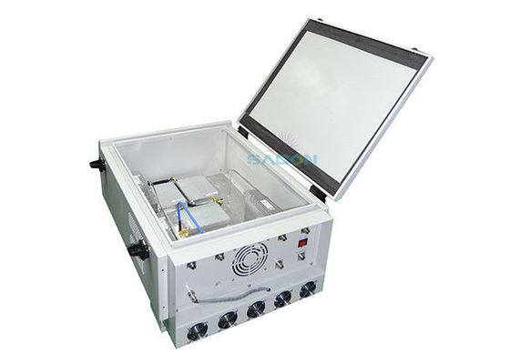 VHF UHF véhicule monté brouilleur 6 bandes 350w haute puissance pour la