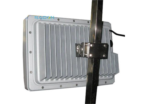 IP66 Détecteur d'empreintes digitales imperméable à l'eau monté sur un véhicule avec une puissance de 40 W et une antenne de gain de 6 dB