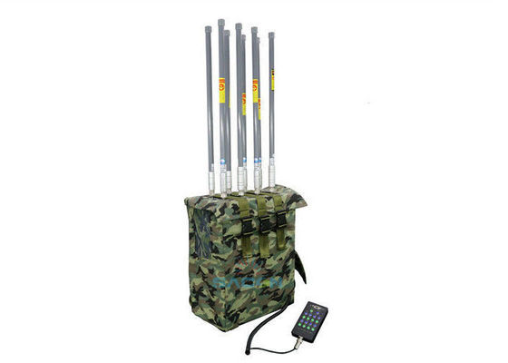 400W Puissance 2.4G Haute Fréquence Anti-Terrorisme Brouilleur de Signal Brouilleur Sac à Dos pour Blocage de Caméra Sans Fil