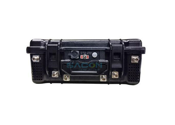 120m Long Distance Manpack Jammer avec 90w de puissance et 6 antennes à gain élevé pour le brouillage RCIED