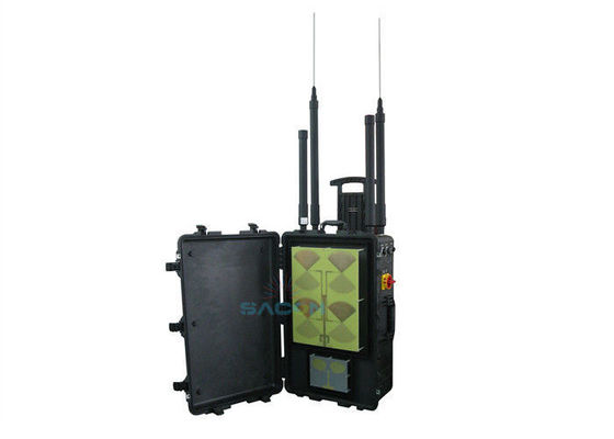 8 Bandes 400w Mallette de Brouilleur Portable pour Protection VIP et Désamorçage de Bombes