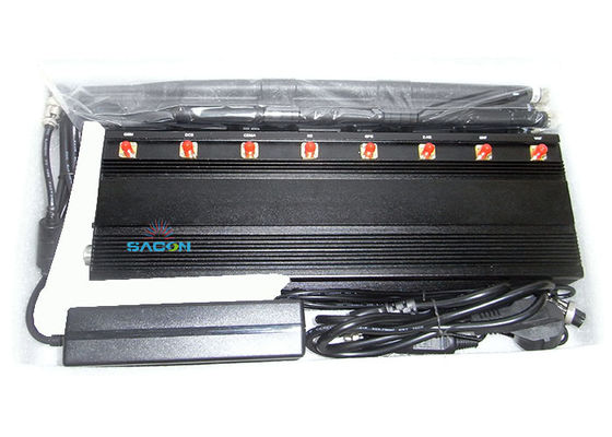 8 chaînes de téléphonie cellulaire avec une portée de 40m et 365 jours de travail pour les prisons et les écoles