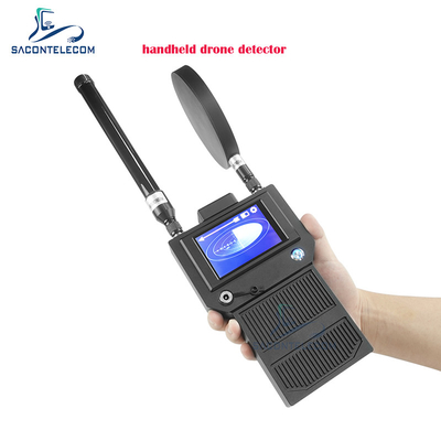 Détecteur portable anti-drone 400-6 GHz détecteur de signal portatif FPV UAV jusqu'à 2 km