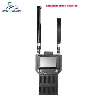 Détecteur portable anti-drone 400-6 GHz détecteur de signal portatif FPV UAV jusqu'à 2 km