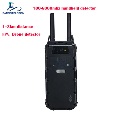 H2L 1,5 km de portée localisateur de drone portatif 100-6Ghz détecteur de drone FPV portable