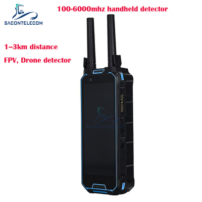 H2L 1,5 km de portée localisateur de drone portatif 100-6Ghz détecteur de drone FPV portable