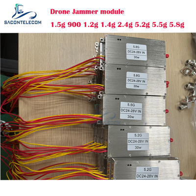 Module de brouilleur anti-drone Wi-Fi de 30W 5.8G Amplificateur de puissance de brouilleur de drone