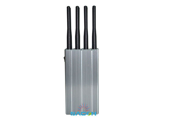 8 Watt brouilleur de signal portable avec portée de 30m et 8 antennes pour bloquer les téléphones portables