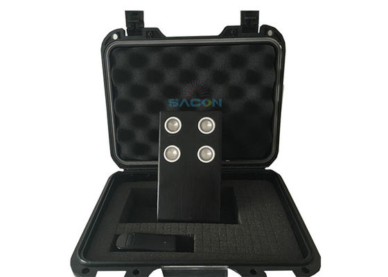 Audio signal de téléphone portable brouilleur de blocage de l'enregistreur de voix batterie légère poids à l'intérieur