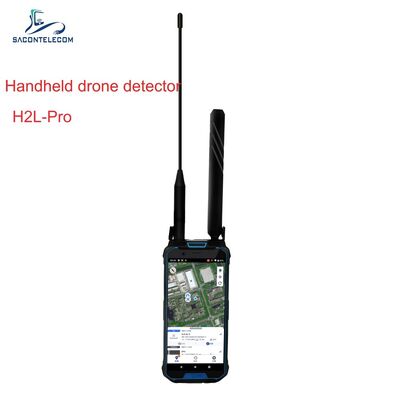 Détecteur de drones portatif avec une plage de fréquences de 100 à 6000 MHz et une distance de détection de 3 km pour la détection de FPV