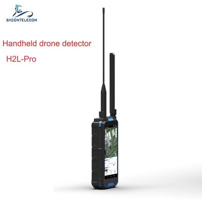 Détecteur de drones portatif avec une plage de fréquences de 100 à 6000 MHz et une distance de détection de 3 km pour la détection de FPV