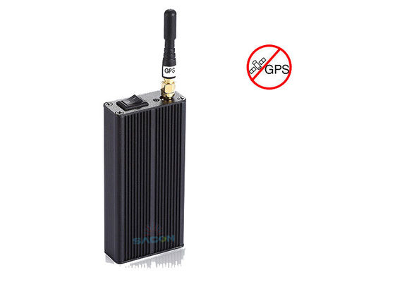 Brouilleur GPS de véhicule avec puissance de sortie de 800 mW et fréquence de 1500 MHz - Poids léger 250 g pour anti-suivi