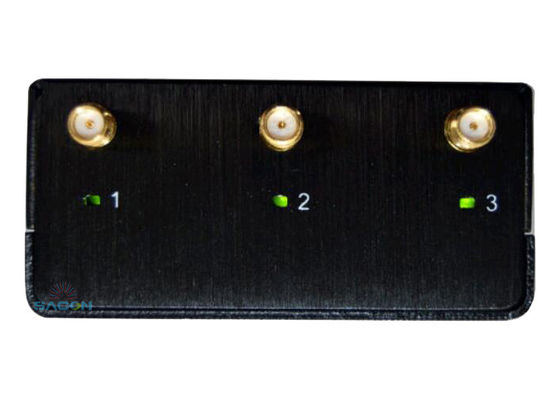 10W 3 canaux brouilleur de signal télécommandé avec portée de 100m pour utilisation en voiture et sécurité