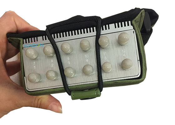 Brouilleur de signal portable avec 12 canaux Batterie 10000 mAh et rayon de protection de 2 à 20 m pour GPS WiFi et 4G