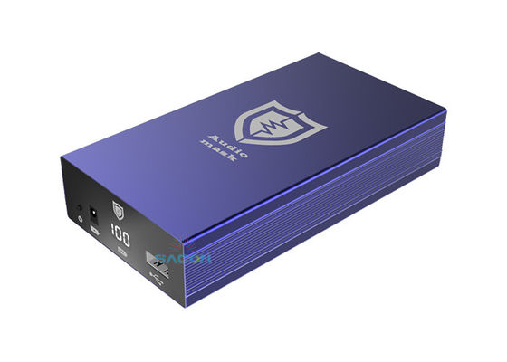 Brouilleur de signal audio portable avec exposition ultrasonique, effet de blindage de 80 % et rayon de blindage de 0,5 à 1,5 m