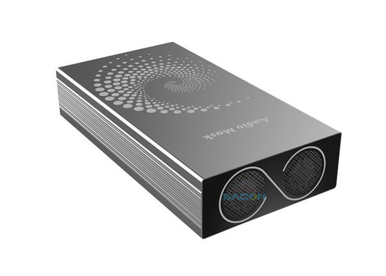 Bloqueur de signal de téléphone portable avec cellule de batterie de 6000 mAh, rayon de 1,5 m et angle de blindage de 90° pour le blocage des signaux audio