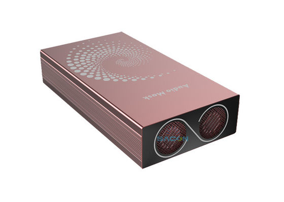 Bloqueur de signal de téléphone portable avec cellule de batterie de 6000 mAh, rayon de 1,5 m et angle de blindage de 90° pour le blocage des signaux audio