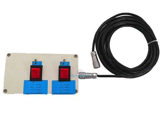 8 canaux 700Mhz - 6Ghz brouilleur de signal de téléphone mobile avec 20W par bande pour une utilisation montée sur un véhicule