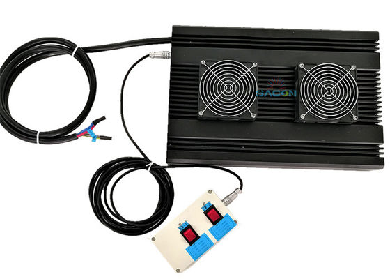 Détecteur de signal monté sur véhicule de 160 W avec antenne omnidirectionnelle et alimentation en courant continu 12 V/24 V