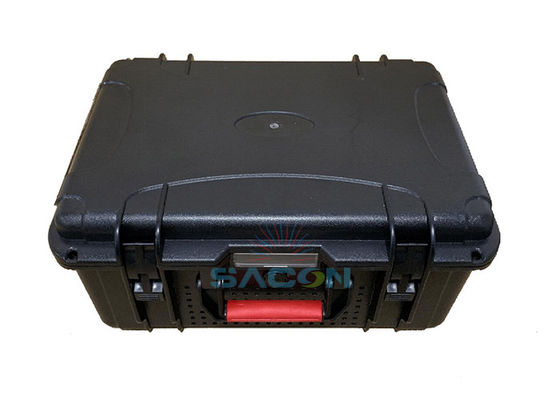Blocage de fréquence de drone à batterie 1200m portée DC 24v Bloc 5.8G GPS 2.4G