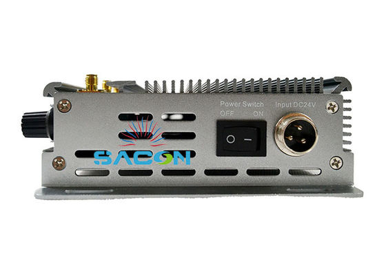Perturbateur de signal 5G avec une puissance de sortie de 40W, un rayon de brouillage de 80m et 3 ventilateurs de refroidissement