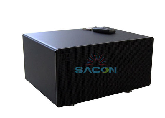 Brouilleur vocal d'enregistrement audio de bureau haute puissance avec rayon de brouillage de 4 à 8 m, angle de brouillage de 120° et puissance du signal de 105 dB