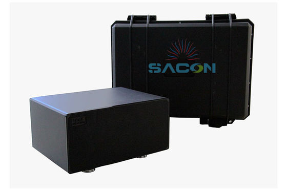 Brouilleur vocal d'enregistrement audio de bureau haute puissance avec rayon de brouillage de 4 à 8 m, angle de brouillage de 120° et puissance du signal de 105 dB